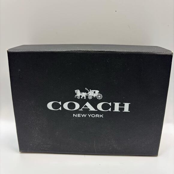 Authentic COACH Gift Empty Box Approx 4x6 - Picture 1 of 8